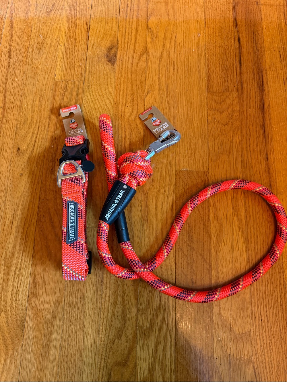 Arcadia Trail Dog Leash and Collar - Large NWT